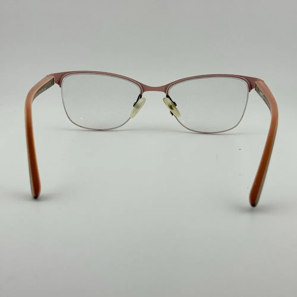 Etnia Barcelona Gray‎ Pink Half Rim Eyeglasses Passau BZPK 52 17 135 H13195